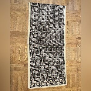 🌸 Geometric Tan, Brown, Burgundy Scarf (3 for $25)